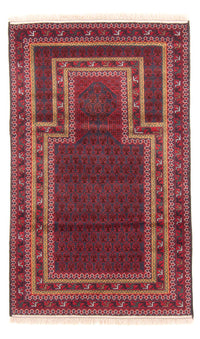 Tapis Belutsch - Tapis de prière - 141 x 80 cm - bleu foncé