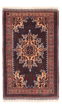 Tapis Belutsch - 150 x 89 cm - bleu foncé