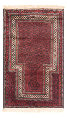 Tapis Belutsch - Tapis de prière - 150 x 92 cm - bleu foncé