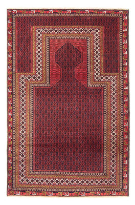 Tapis Belutsch - Tapis de prière - 140 x 91 cm - bleu foncé