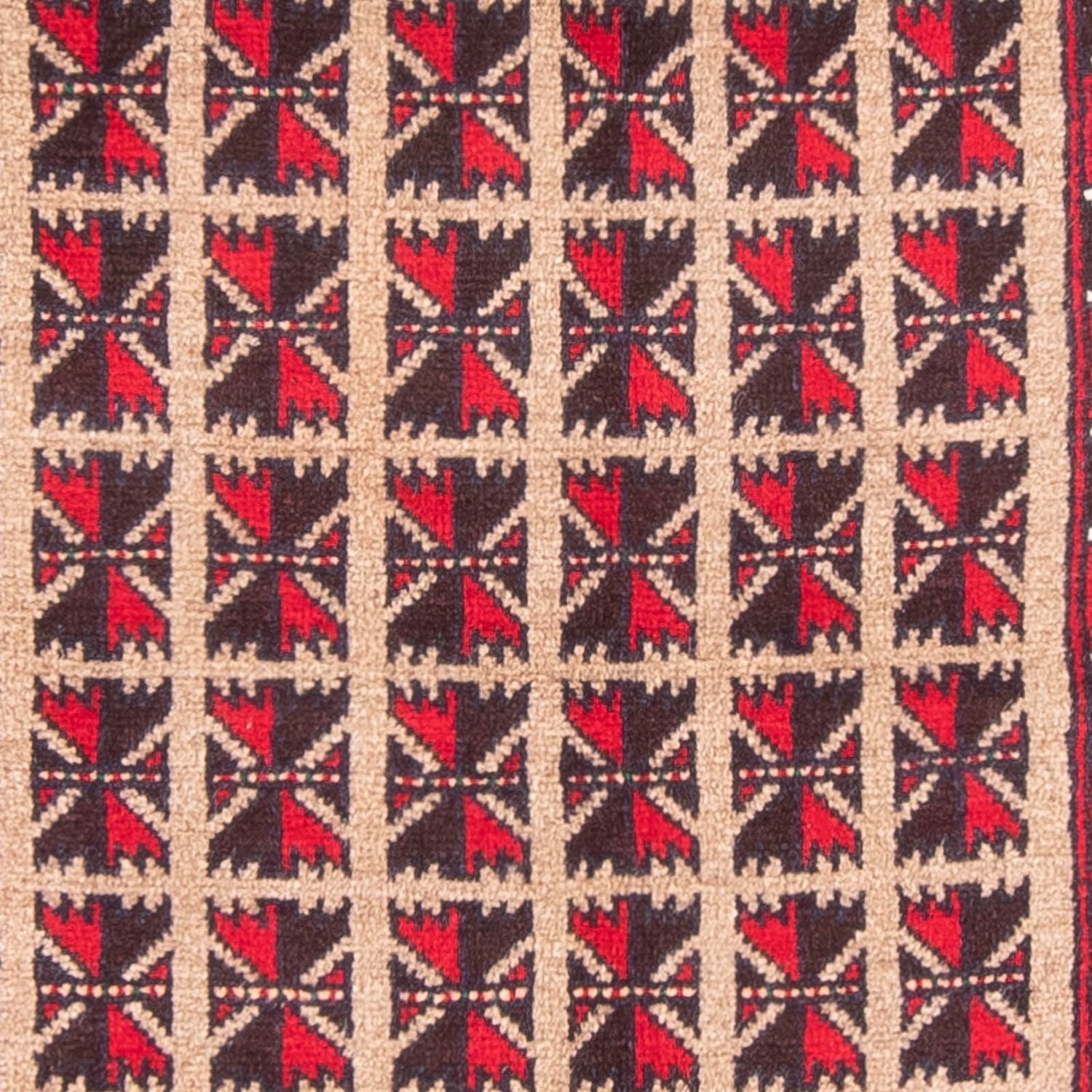 Tapis Belutsch - Tapis de prière - 140 x 93 cm - beige