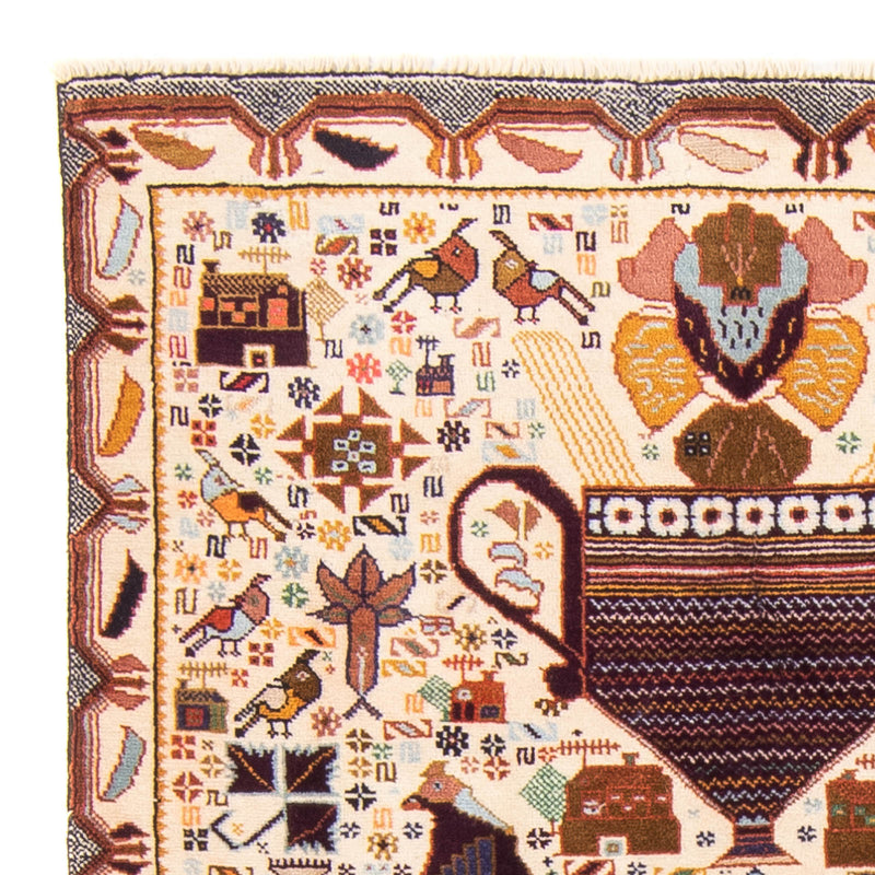 Tapis Belutsch - 133 x 87 cm - beige