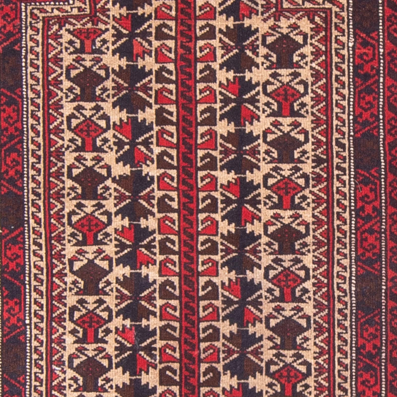 Tapis Belutsch - Tapis de prière - 135 x 90 cm - beige