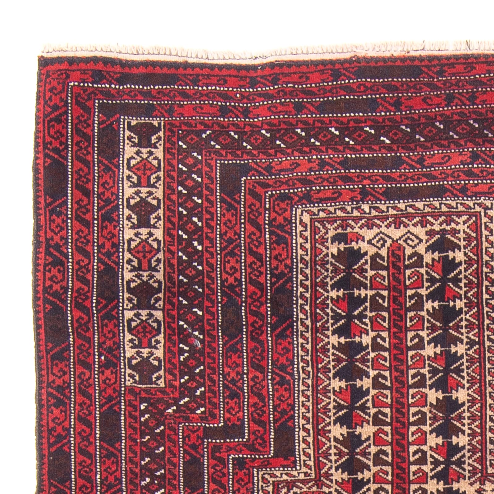 Tapis Belutsch - Tapis de prière - 135 x 90 cm - beige