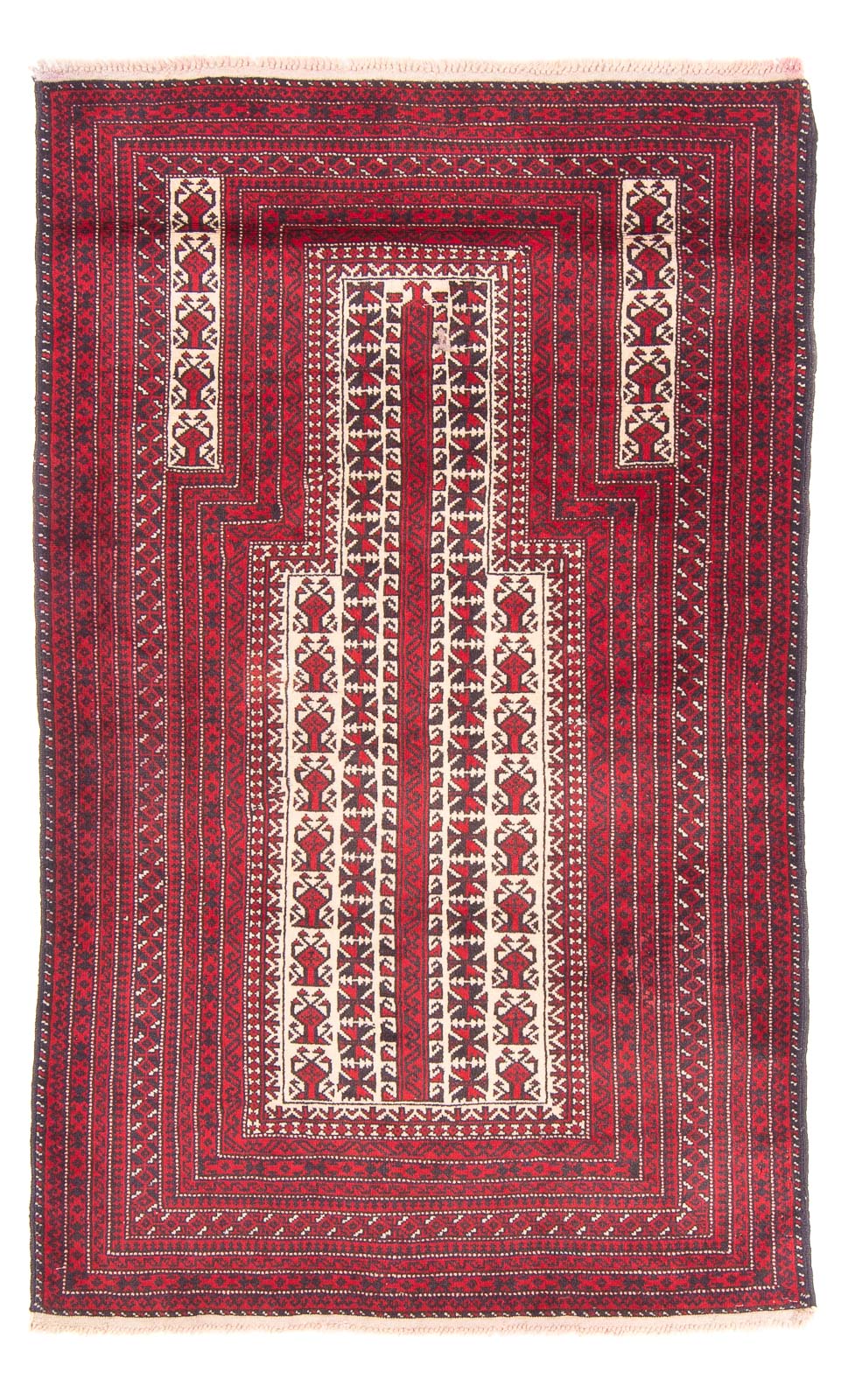 Tapis Belutsch - Tapis de prière - 150 x 90 cm - beige