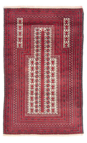 Tapis Belutsch - Tapis de prière - 150 x 90 cm - beige