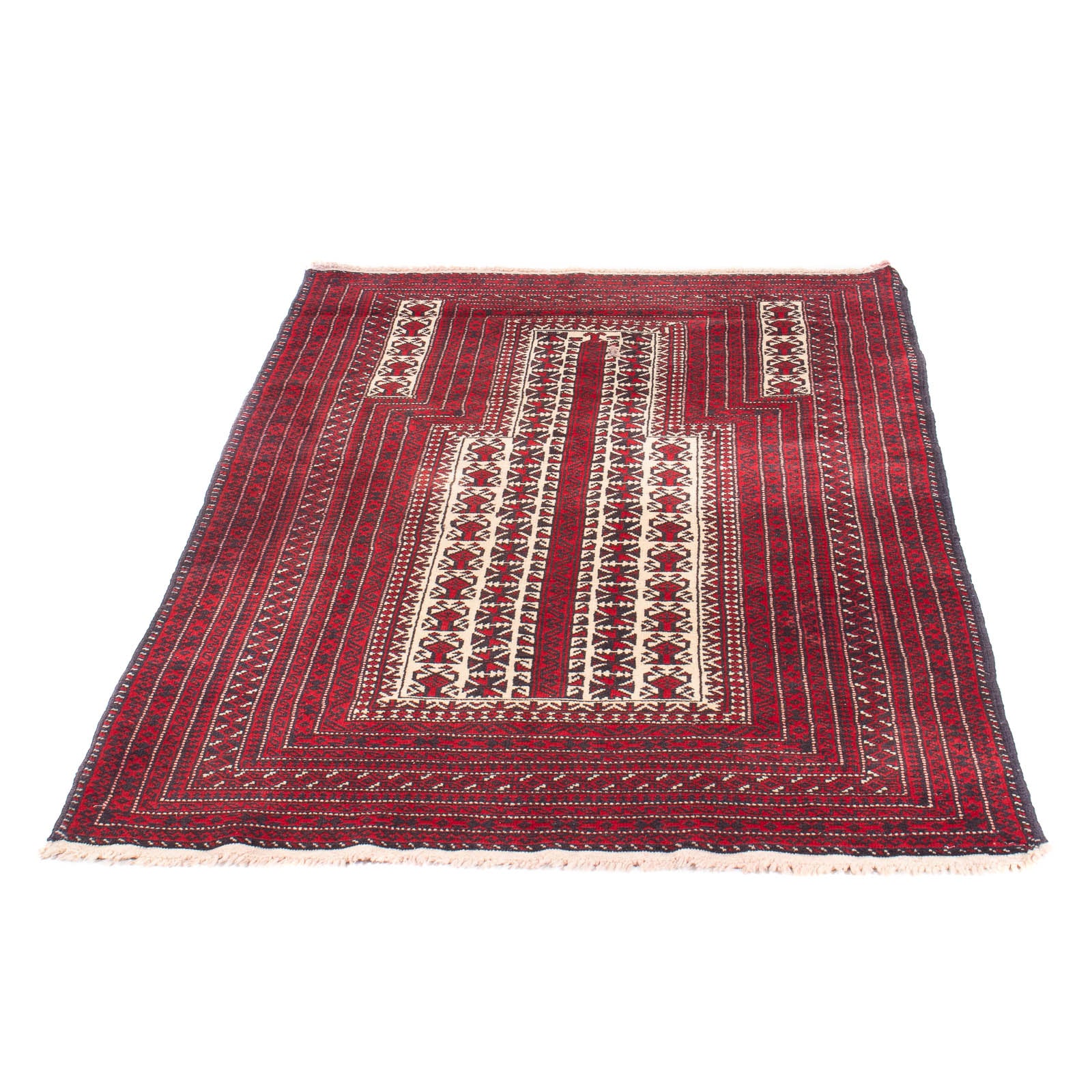 Tapis Belutsch - Tapis de prière - 150 x 90 cm - beige