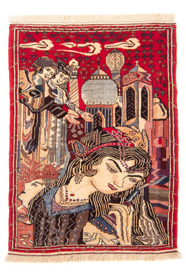 Tapis Belutsch - 124 x 89 cm - multicolore