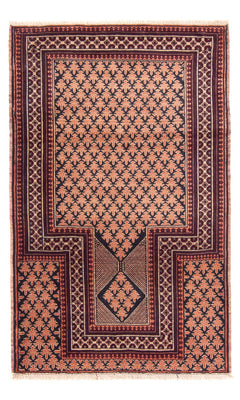 Tapis Belutsch - Tapis de prière - 146 x 92 cm - beige