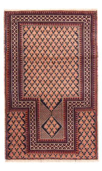 Tapis Belutsch - Tapis de prière - 146 x 92 cm - beige