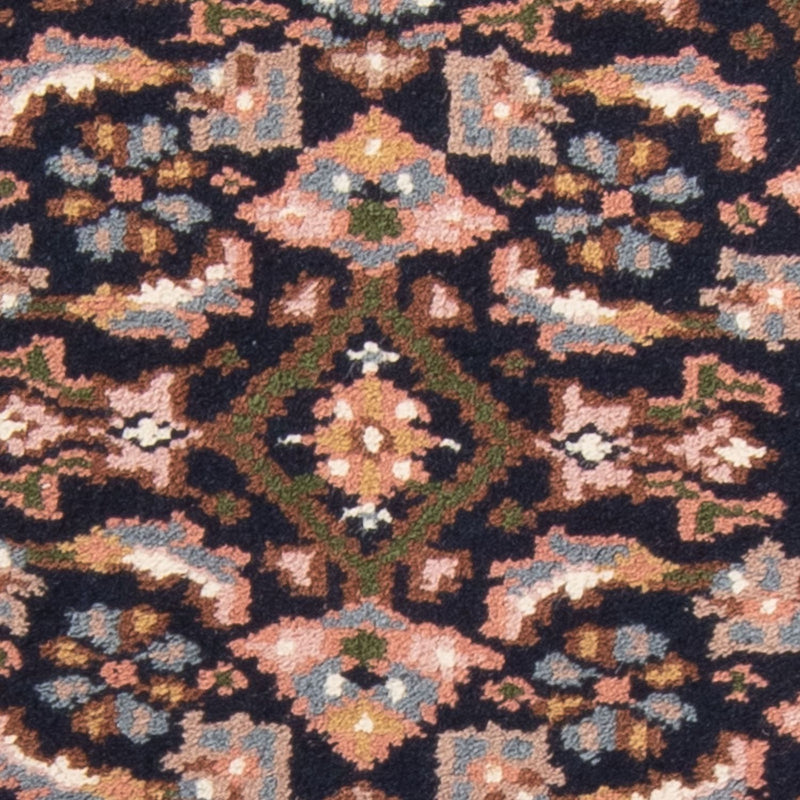 Tapis oriental - 160 x 90 cm - bleu foncé