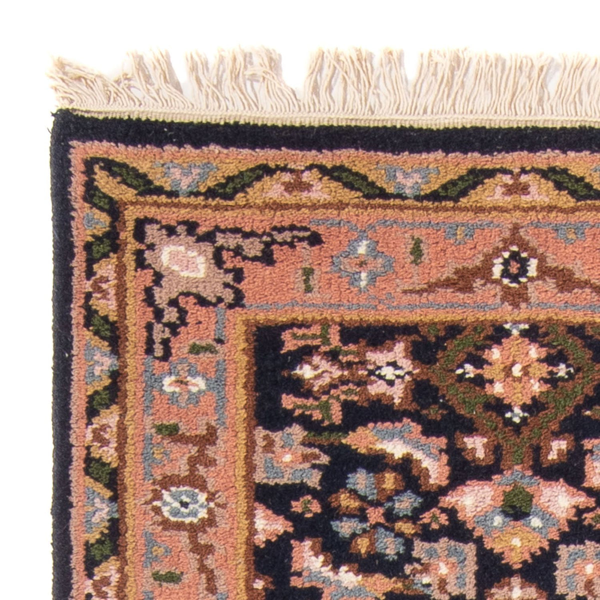 Tapis oriental - 160 x 90 cm - bleu foncé