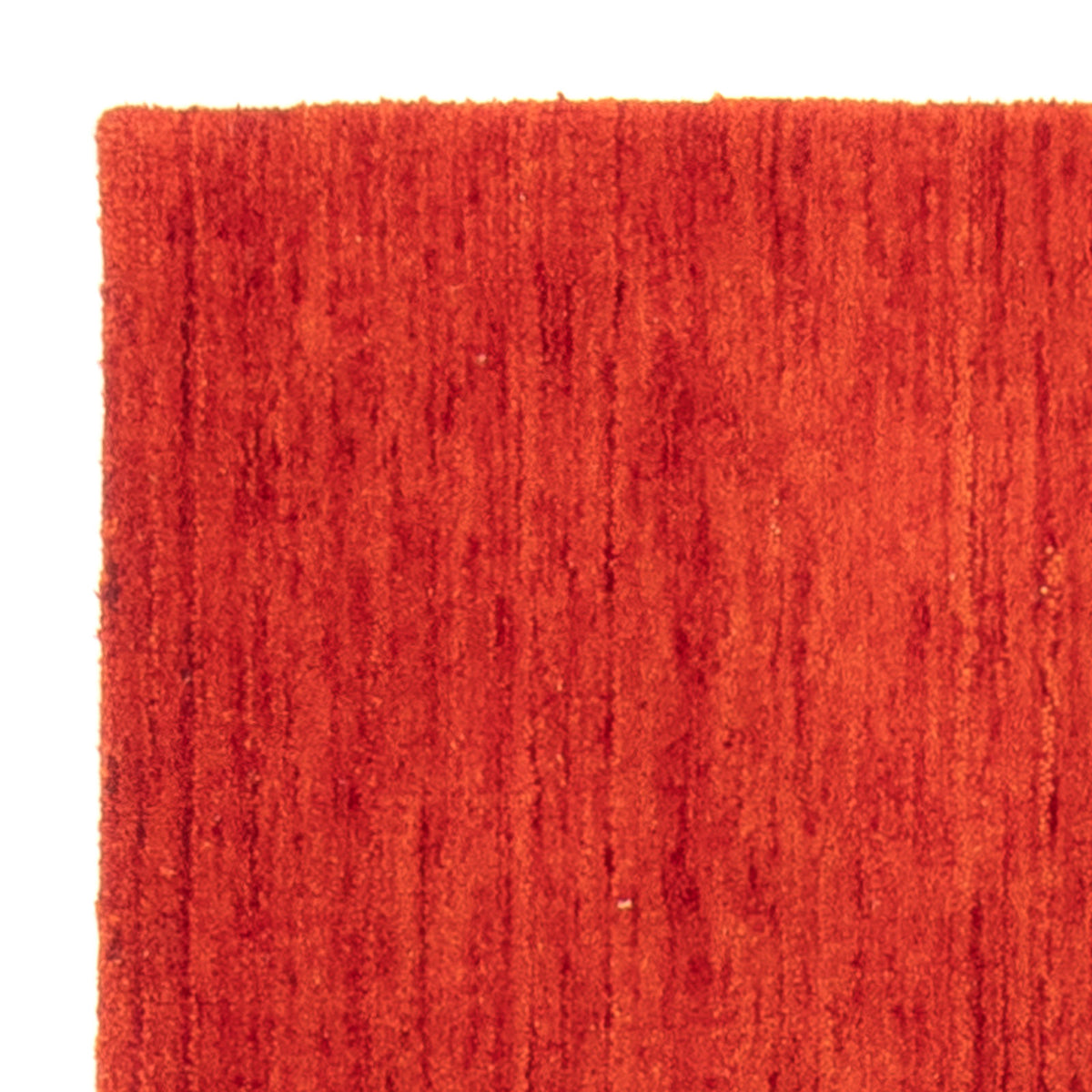 Tapis de couloir Tapis Gabbeh - Softy - 256 x 86 cm - rouille