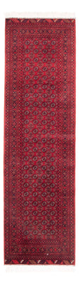 Tapis de couloir Tapis afghan - Boukhara - 290 x 80 cm - rouge