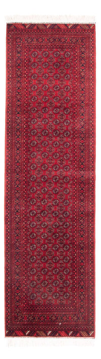 Tapis de couloir Tapis afghan - Boukhara - 290 x 80 cm - rouge