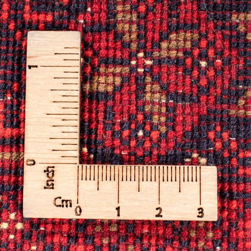 Tapis de couloir Tapis afghan - Boukhara - 290 x 80 cm - rouge