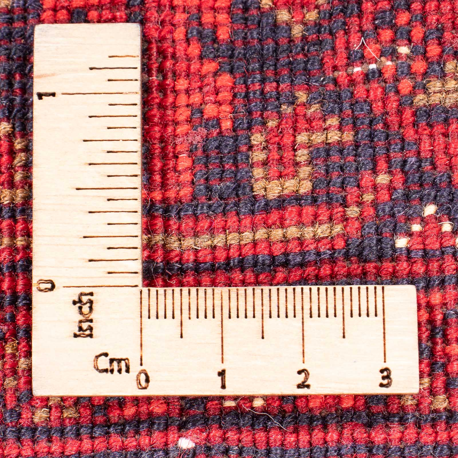 Tapis de couloir Tapis afghan - Boukhara - 290 x 80 cm - rouge