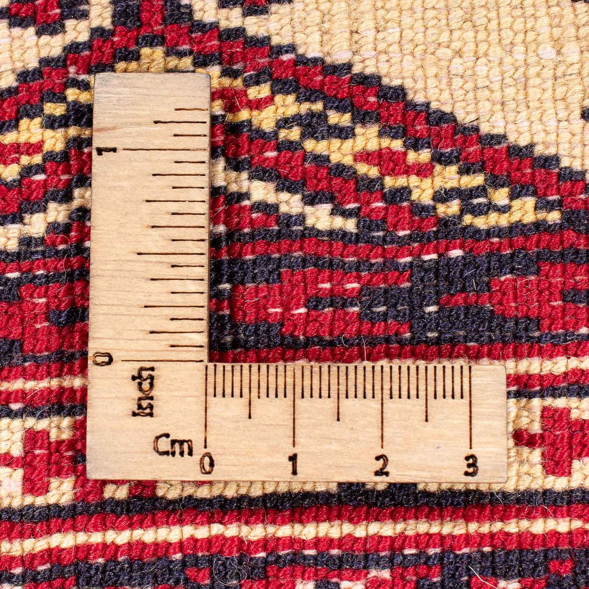 Tapis Turkaman - 176 x 128 cm - beige