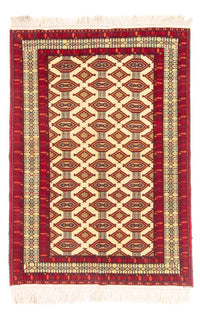 Tapis Turkaman - 167 x 120 cm - beige