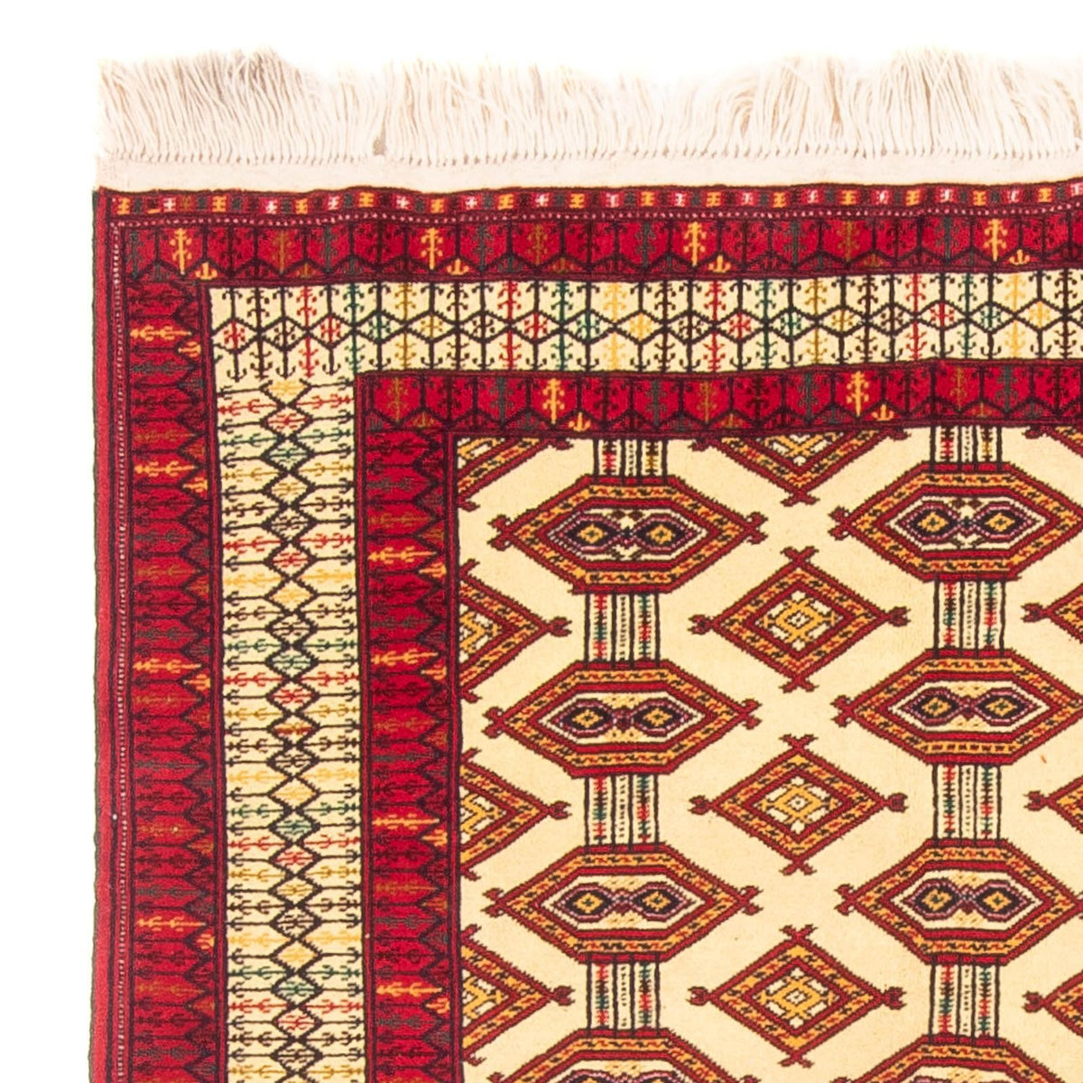 Tapis Turkaman - 167 x 120 cm - beige