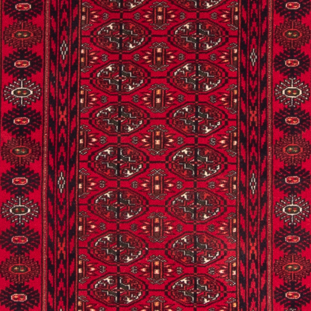 Tapis de couloir Tapis afghan - 190 x 82 cm - rouge