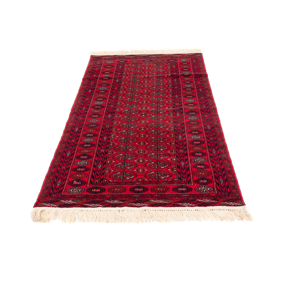 Tapis de couloir Tapis afghan - 190 x 82 cm - rouge