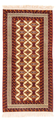 Tapis de couloir Tapis Turkaman - 176 x 85 cm - beige