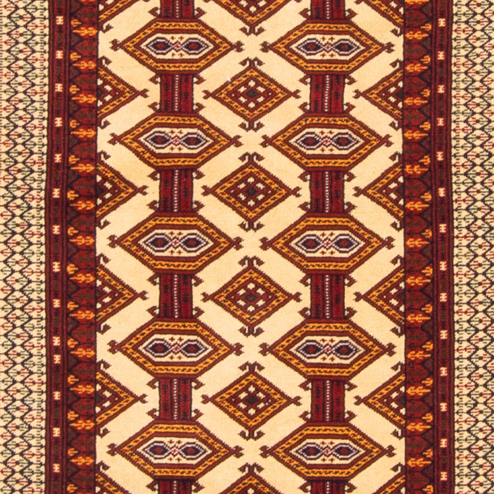 Tapis de couloir Tapis Turkaman - 176 x 85 cm - beige