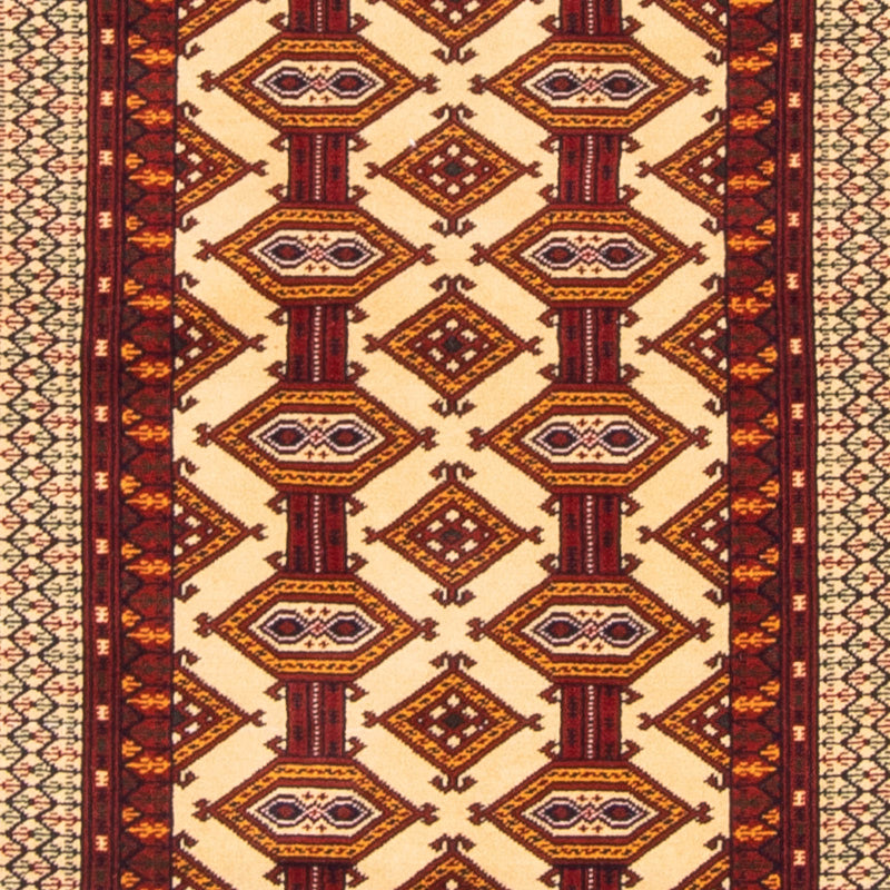 Tapis de couloir Tapis Turkaman - 176 x 85 cm - beige