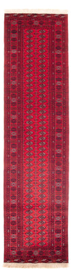 Tapis de couloir Tapis afghan - Boukhara - 380 x 90 cm - rouge