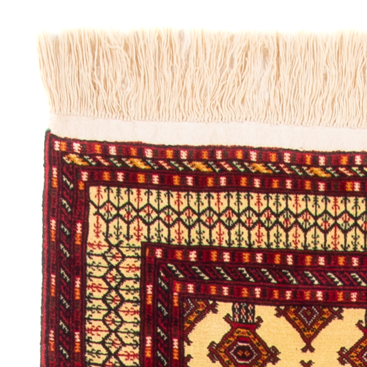 Tapis de couloir Tapis Turkaman - 305 x 85 cm - beige