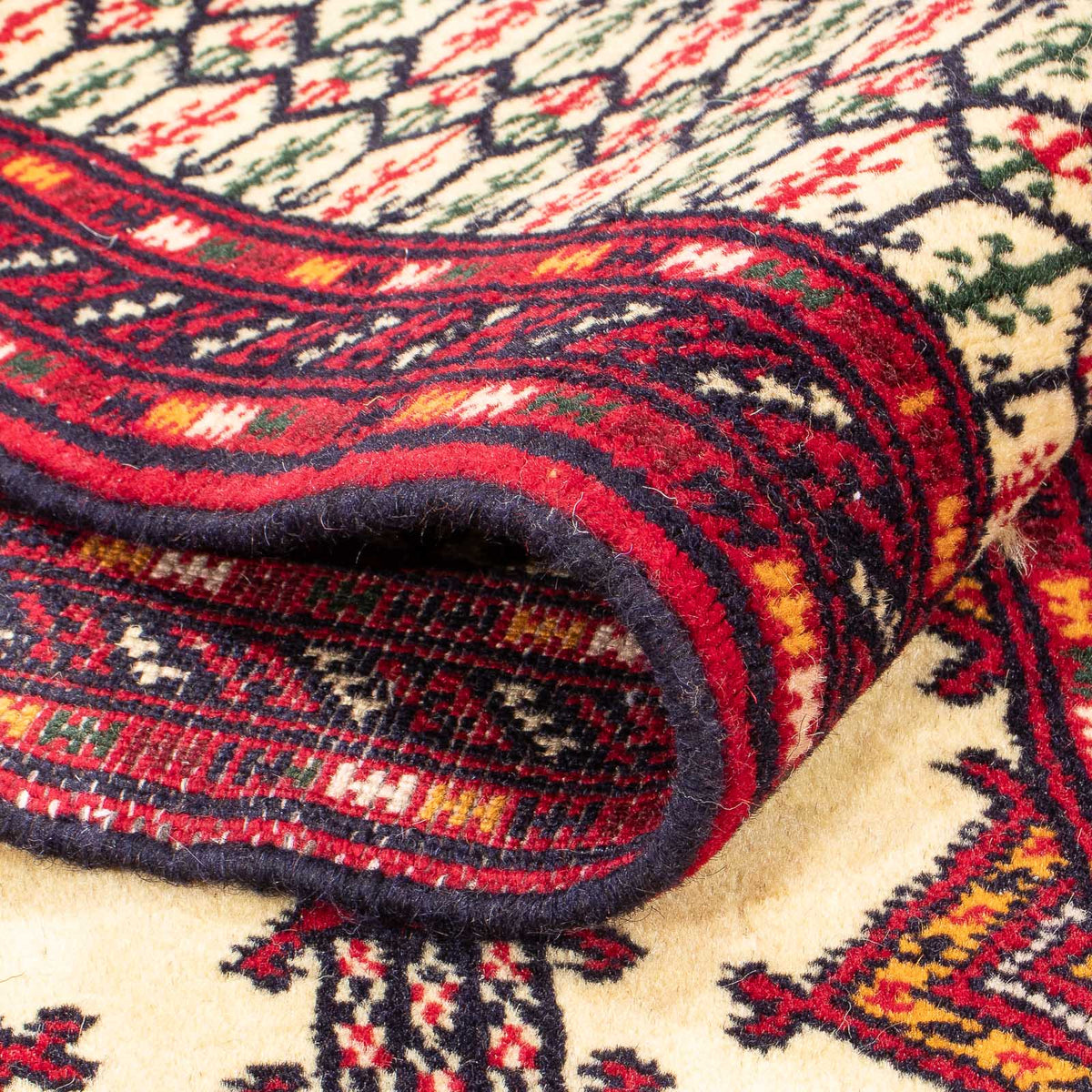 Tapis de couloir Tapis Turkaman - 305 x 85 cm - beige