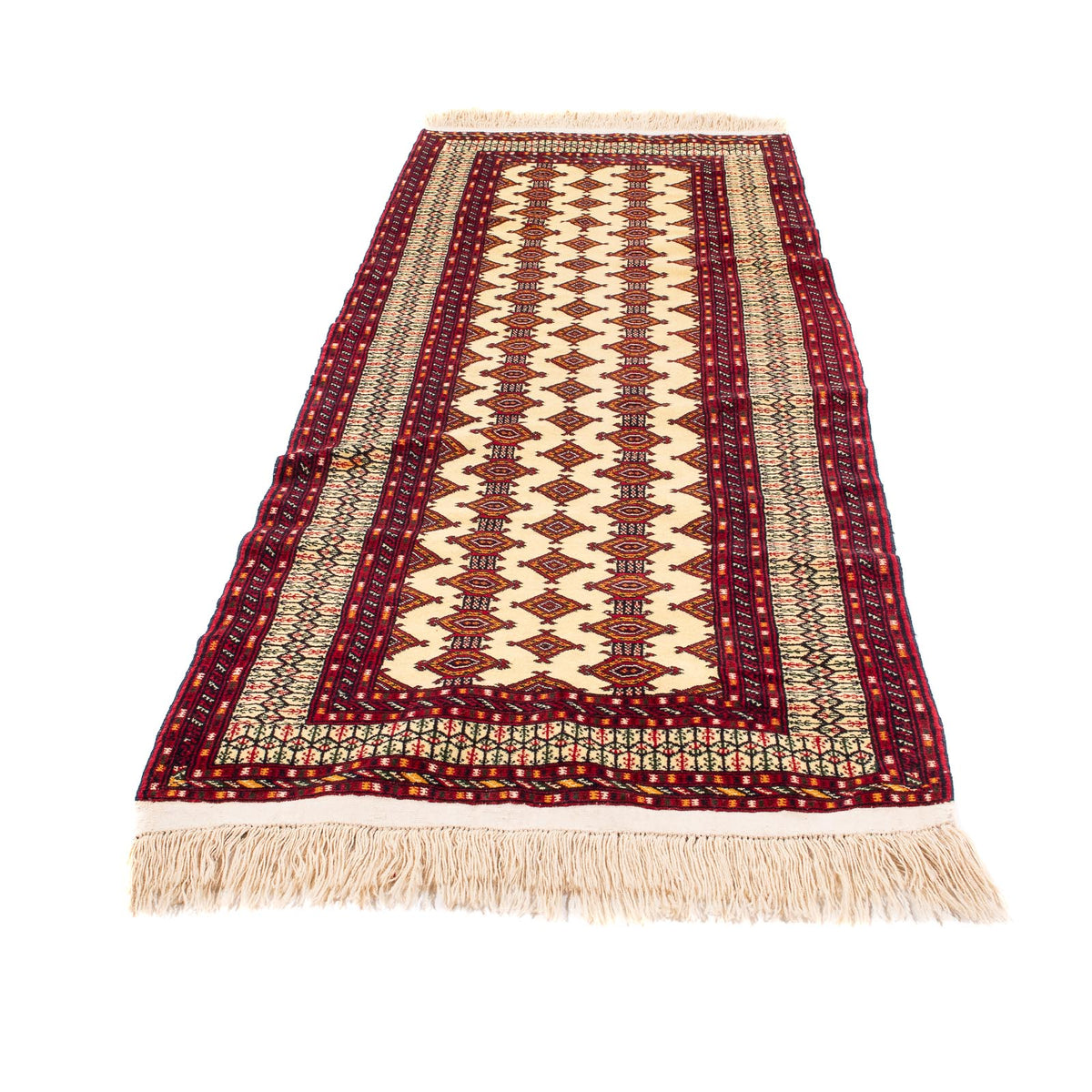 Tapis de couloir Tapis Turkaman - 305 x 85 cm - beige