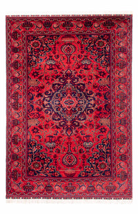 Tapis afghan - Boukhara - 290 x 200 cm - rouge