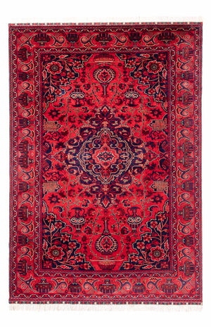 Tapis afghan - Boukhara - 290 x 200 cm - rouge