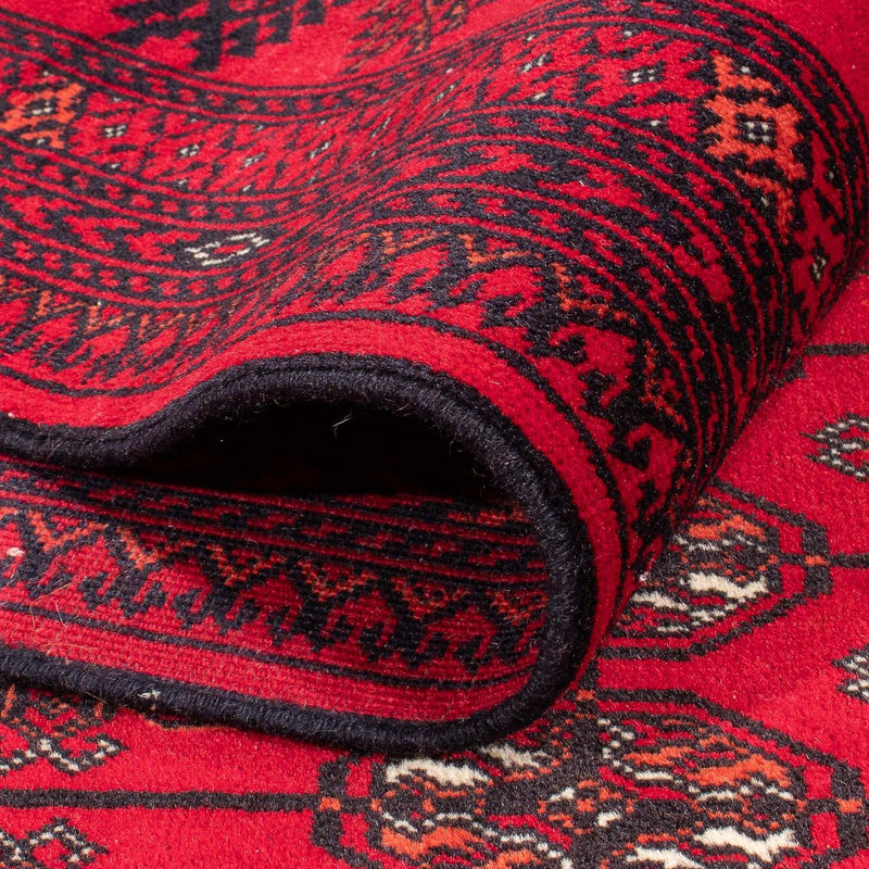 Tapis afghan - Boukhara - 282 x 200 cm - rouge