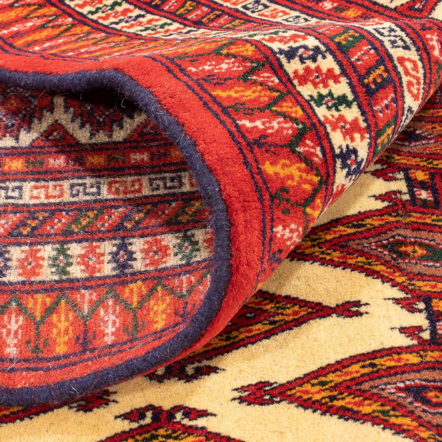 Tapis Turkaman - 305 x 206 cm - beige