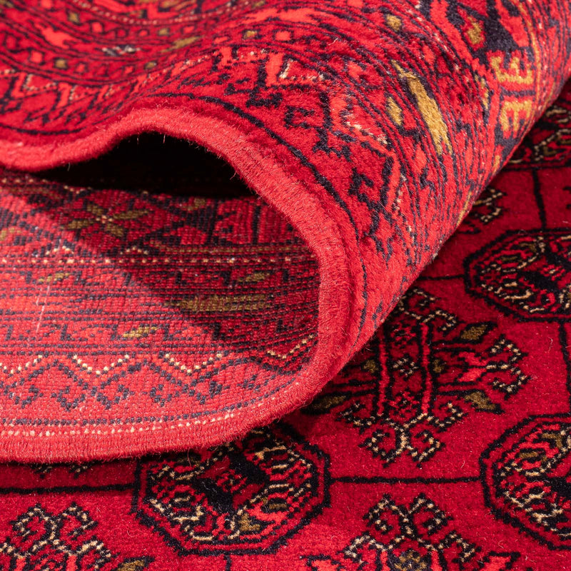 Tapis afghan - Boukhara - 385 x 300 cm - rouge