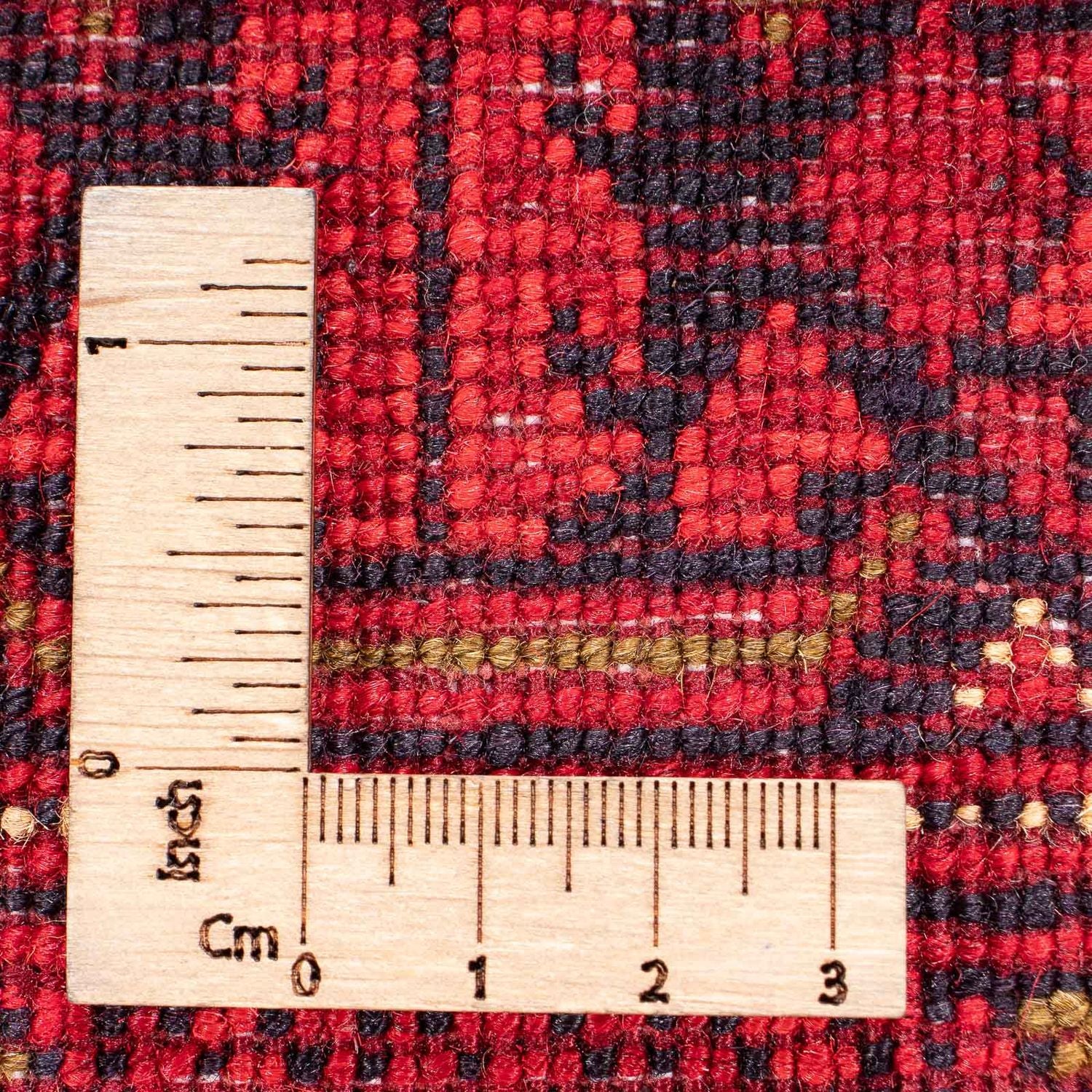 Tapis afghan - Boukhara - 385 x 300 cm - rouge
