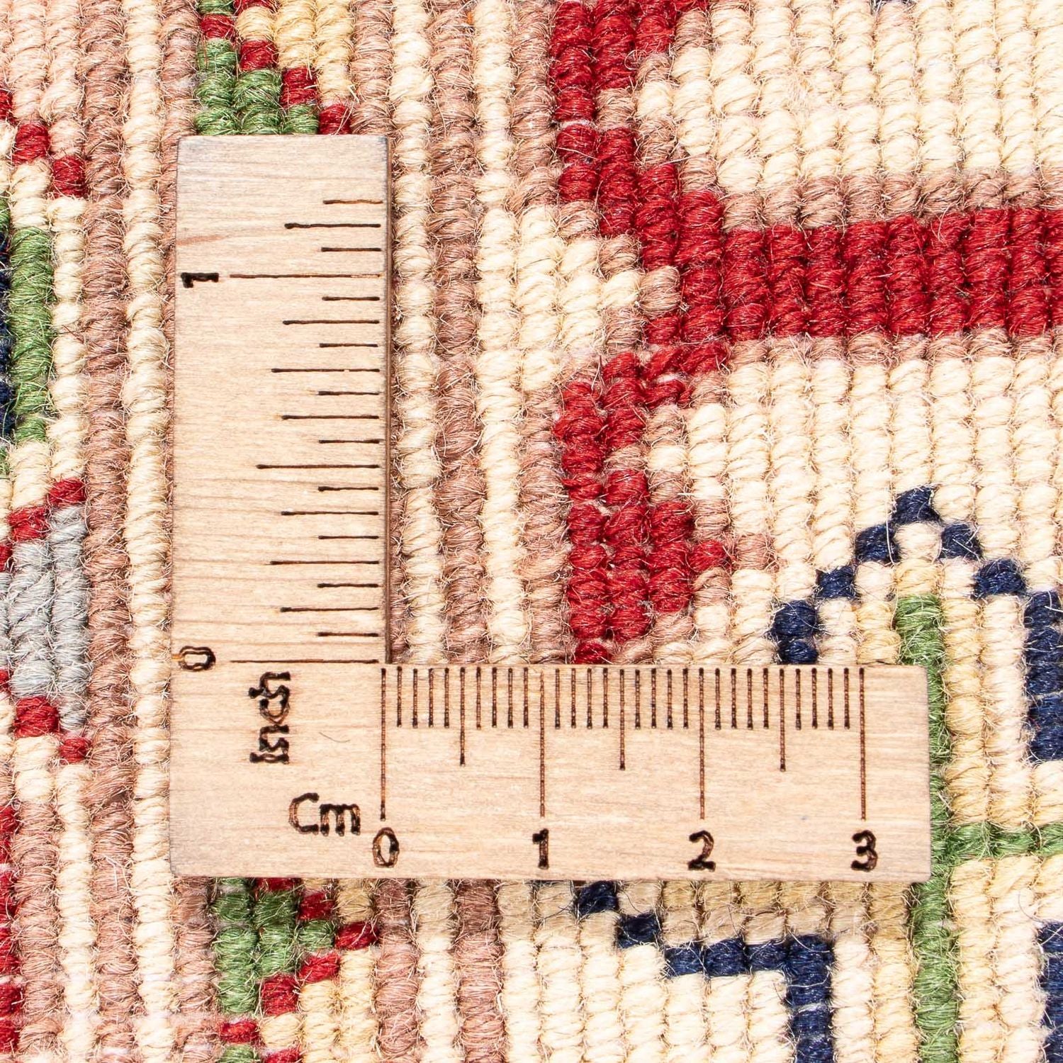 Tapis afghan - 400 x 296 cm - beige