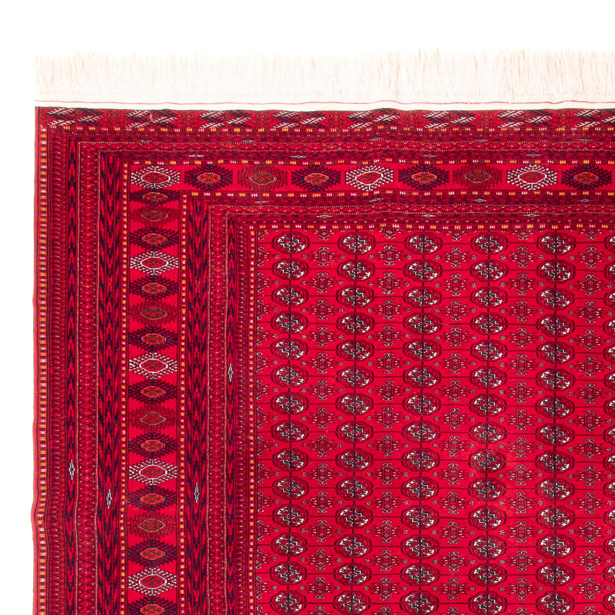 Tapis afghan - Boukhara - 395 x 310 cm - rouge
