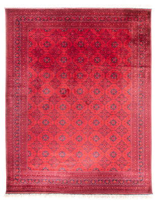 Tapis afghan - Boukhara - 380 x 300 cm - rouge