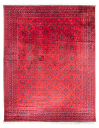 Tapis afghan - Boukhara - 380 x 300 cm - rouge