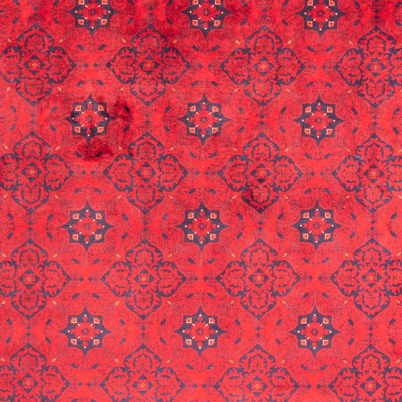 Tapis afghan - Boukhara - 380 x 300 cm - rouge