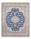 Tapis persan - Nain - Royal - 190 x 149 cm - bleu