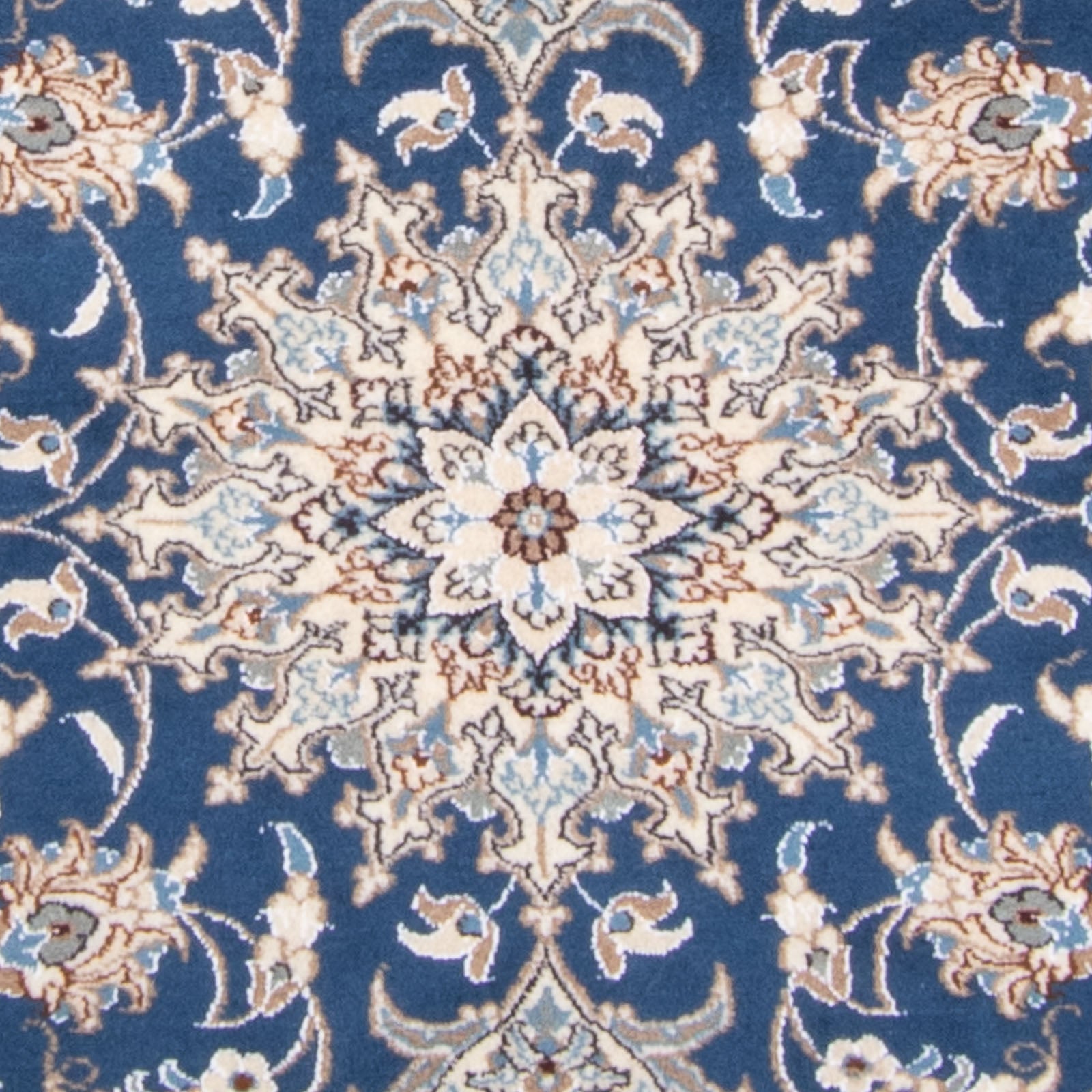 Tapis persan - Nain - Royal - 190 x 149 cm - bleu