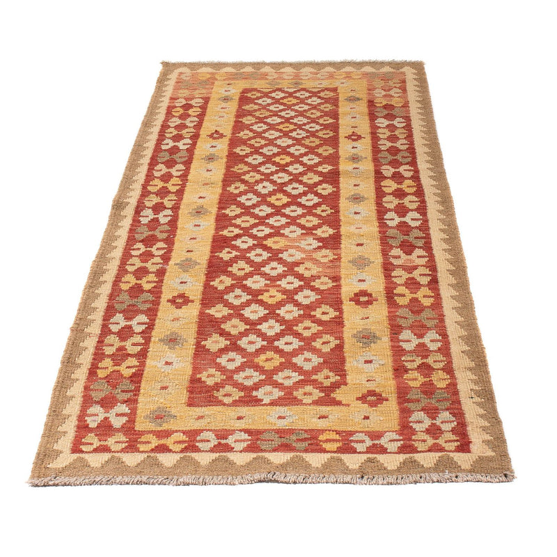 Tapis de couloir Tapis Kelim - Splash - 197 x 71 cm - multicolore