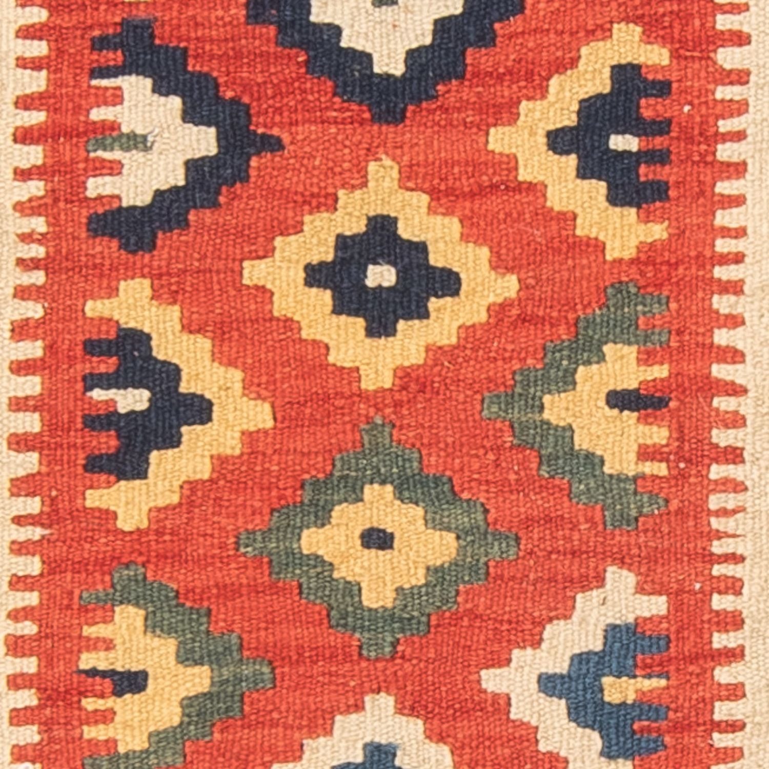 Tapis Kelim - Oriental - 97 x 66 cm - rouge
