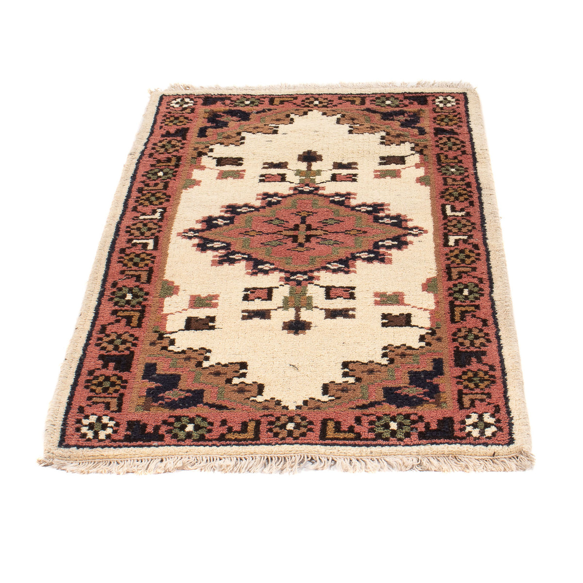 Tapis oriental - Indus - 120 x 60 cm - beige