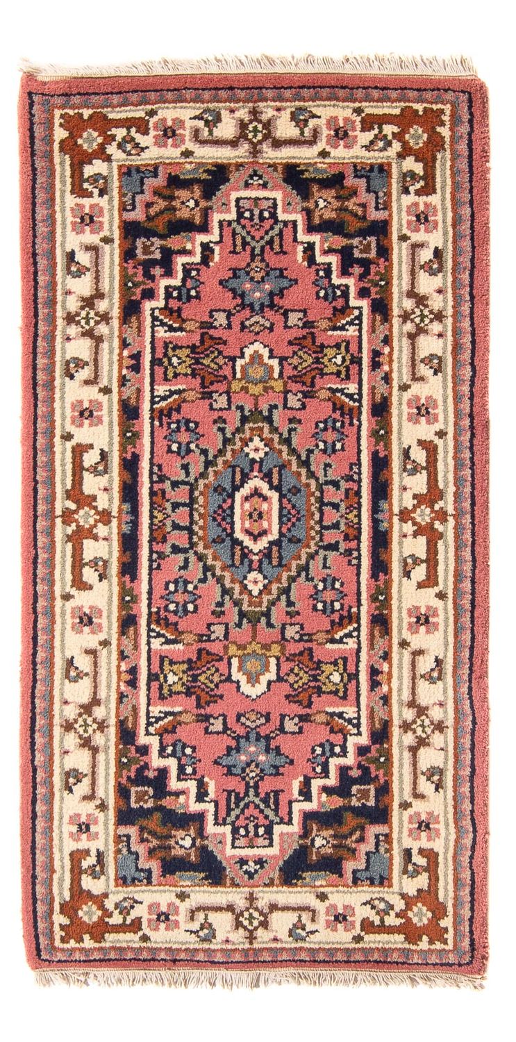 Tapis oriental - Bidjar - Indus - 140 x 70 cm - saumon
